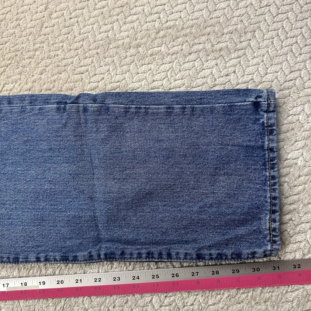 Levi's 501xx Men's Button Fly Jeans 36x32 Blue Denim Cowboy Modern Casual work - Picture 12 of 16